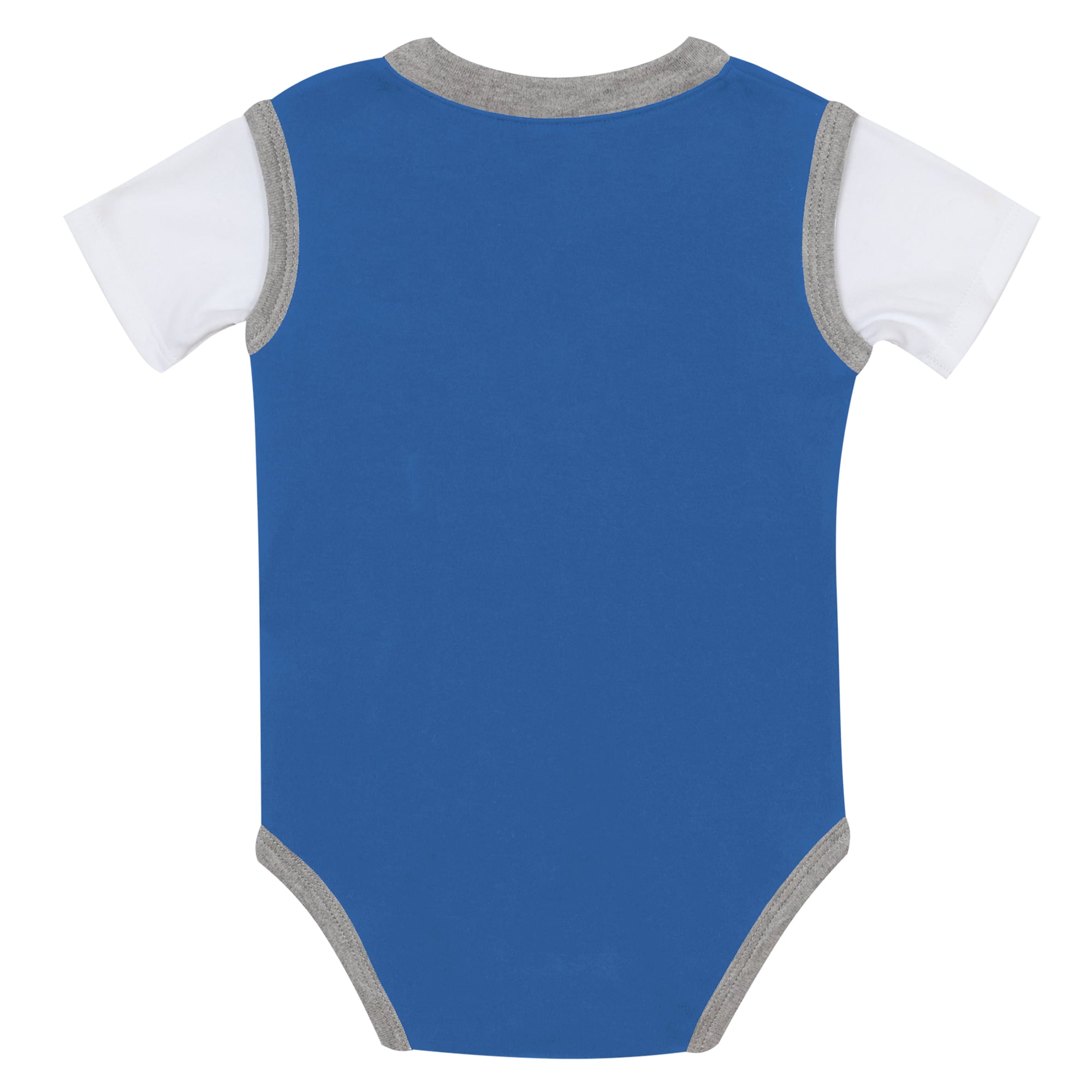 Ensemble body et pantalon deux pièces en jersey bleu/gris chiné Detroit Lions pour bébé Outerstuff